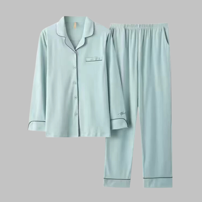 COSIMA™ - Cozy Long Sleeve Top and Pants Loungewear Set