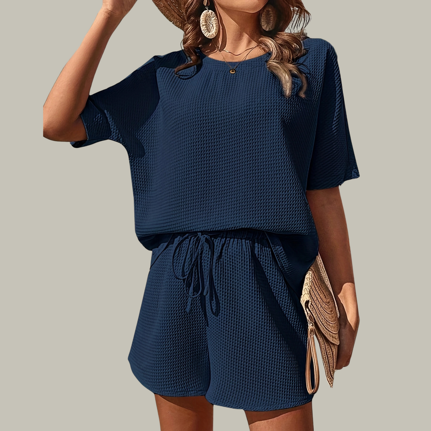 NIEVES™ – Casual Plus Size Summer Lounge Set