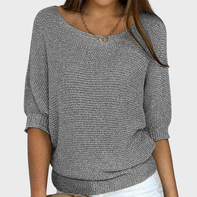 Natalie – Cozy Sweater with Round Neck