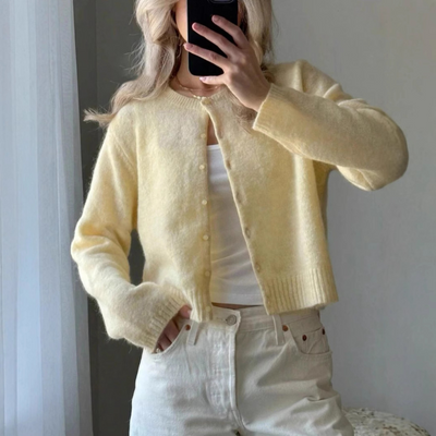 ANATALYA™ – Everyday Cozy Button Cardigan