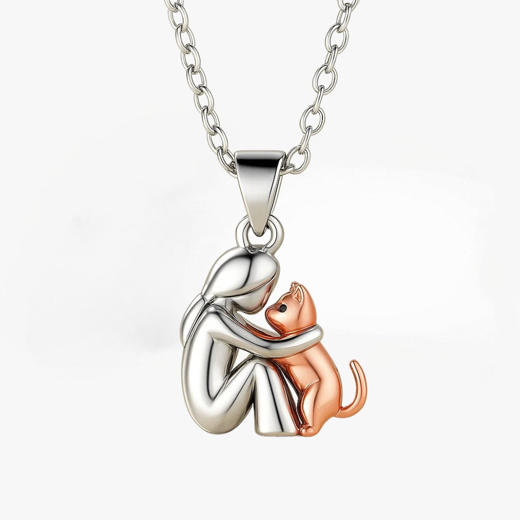 Amarantha | Cat Embrace Necklace