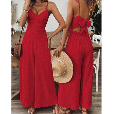 PASCHA™ - Casual Everyday Chic Fitted Jumpsuit