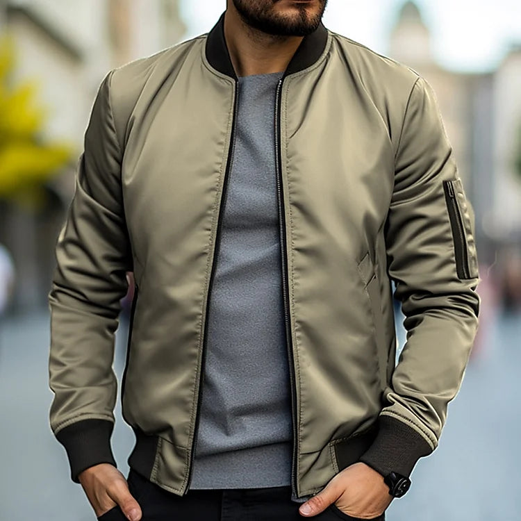 Silvio™  Bomber Jacket Italian Style