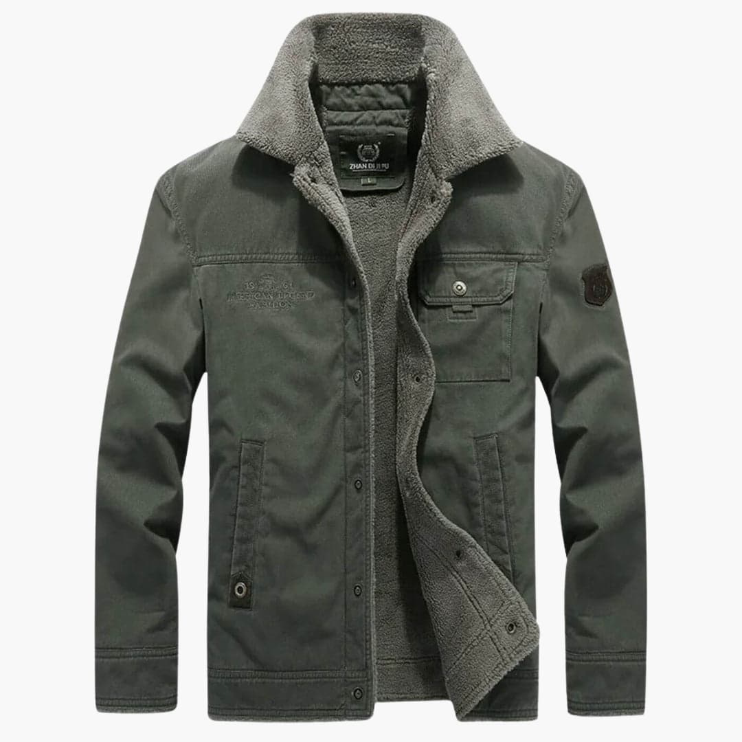 Adam | Fleece-Lined Winter Jacket
