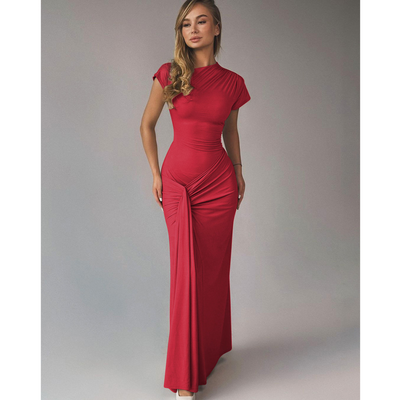 NICOLET™ - Formal Tie Back Bodycon Evening Dress