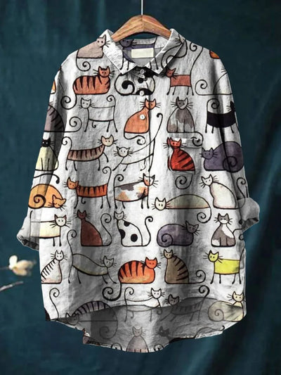 AMARI™ - Cat Art Shirt