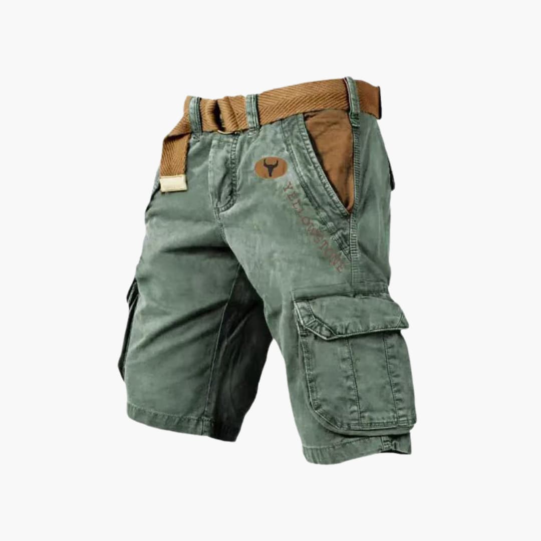 Anton | Multi-Pocket Casual Cargo Shorts