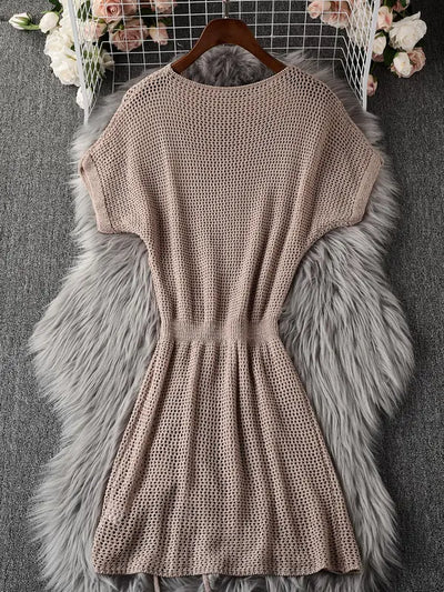 SANTANA™ - Casual Round Neck Summer Cover Up Dress