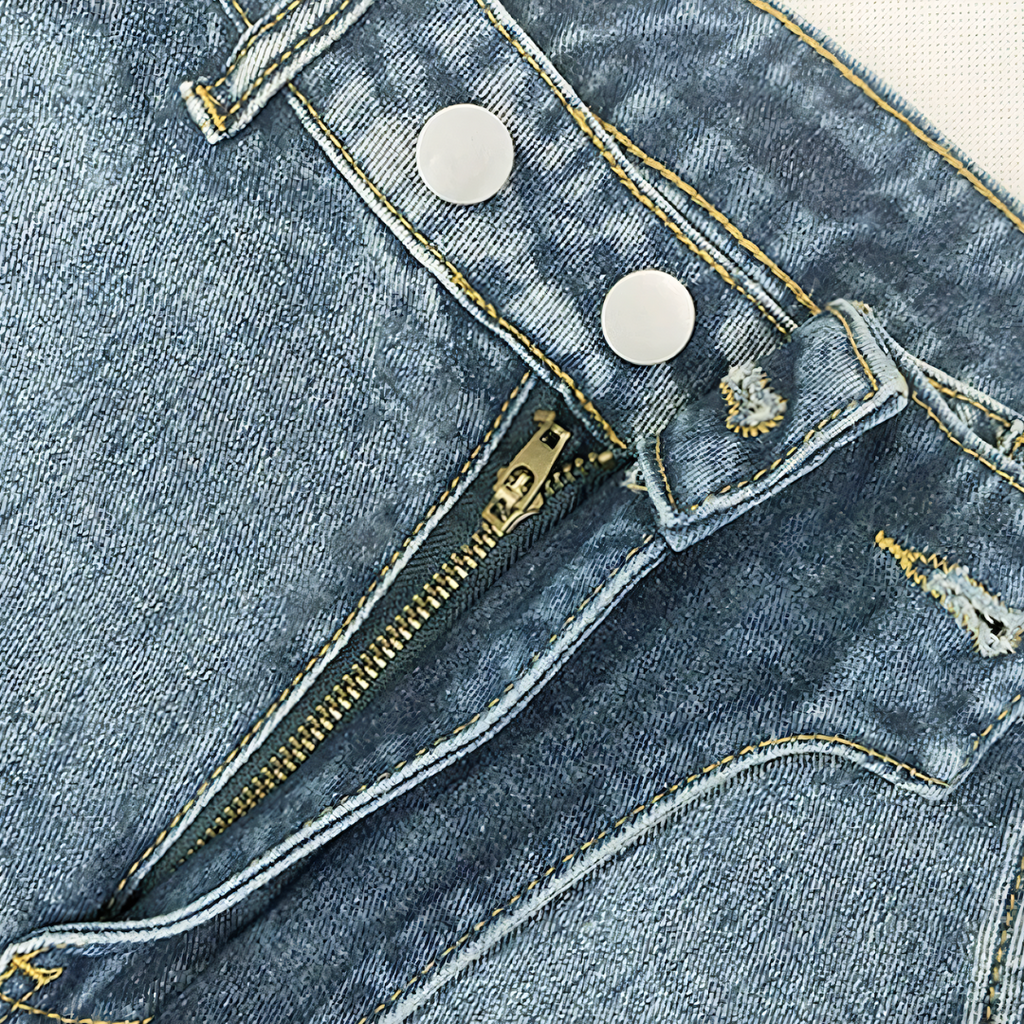 Elliot | Unique Casual Biker Jeans