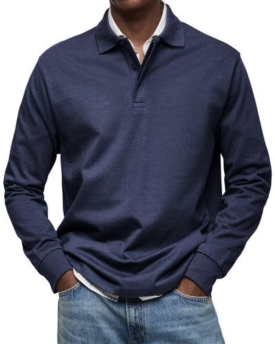 Alexandre | Casual Long Sleeve Polo