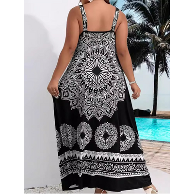 AMARIEL™ – Casual Plus Size Sleeveless Summer Maxi Dress