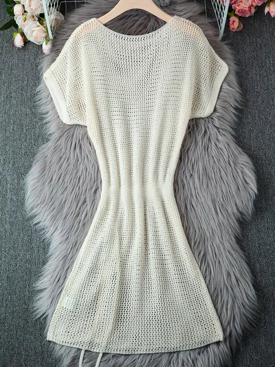 SANTANA™ - Casual Round Neck Summer Cover Up Dress