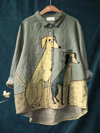 MIKHA™ - Dog Art Shirt