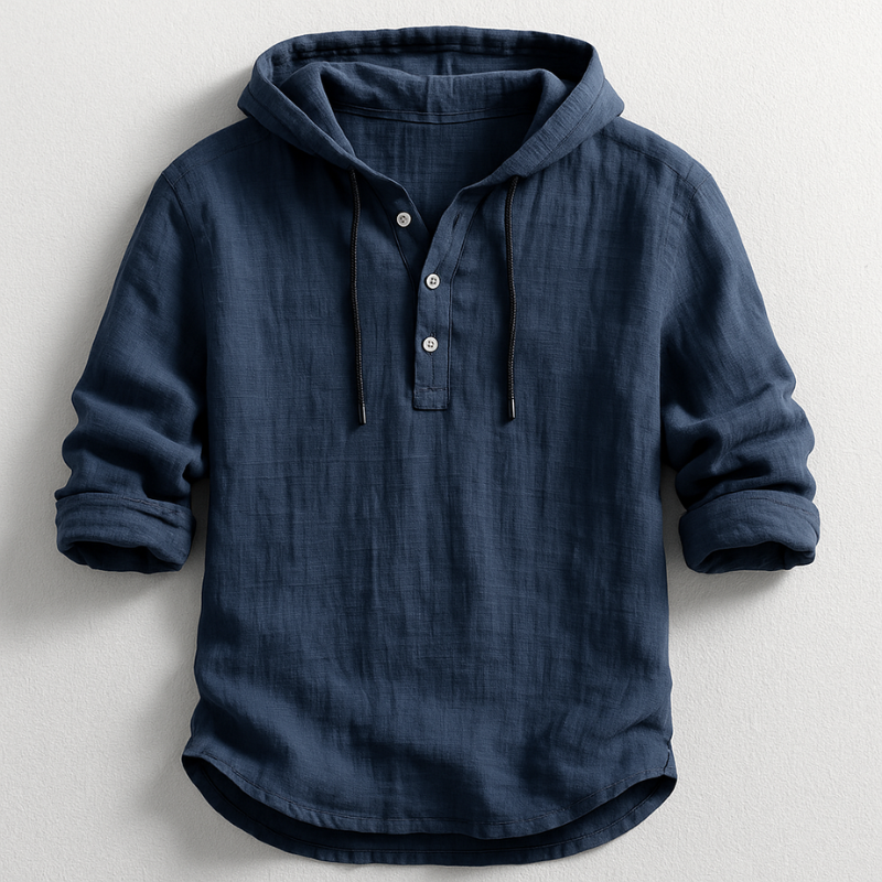 Henry | Luxury Hooded Shirt