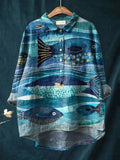 JACKY™ - Ocean Art Shirt