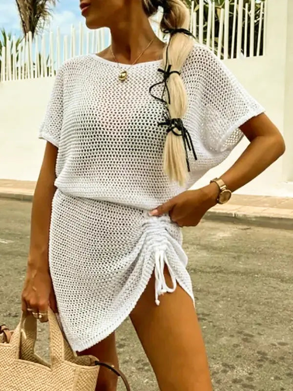 SANTANA™ - Casual Round Neck Summer Cover Up Dress