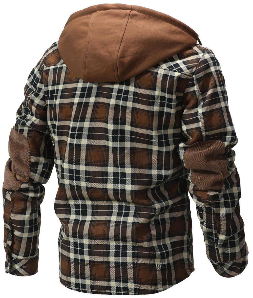 Haiden | Hooded Flannel Jacket