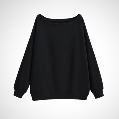 DIVECA™ - Casual Scoop Neck Long Sleeve Sweater