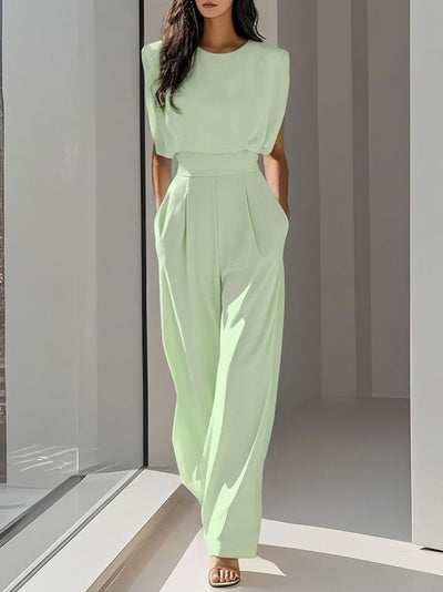 PAQUITA™ - Elegant Sleeveless Summer Jumpsuit
