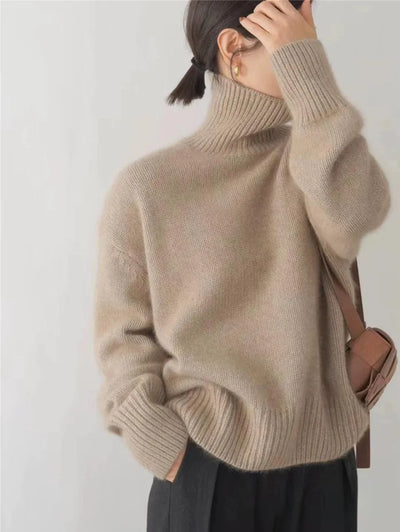 Larie | High Neck Cashmere Sweater