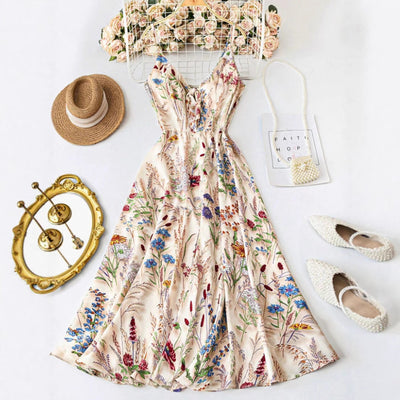 ROMELLA™ – Lightweight Sleeveless Summer Cami Dress