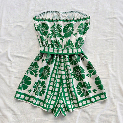 MAGNOLIA™ - Chic Summer Tube Top Short Jumpsuit