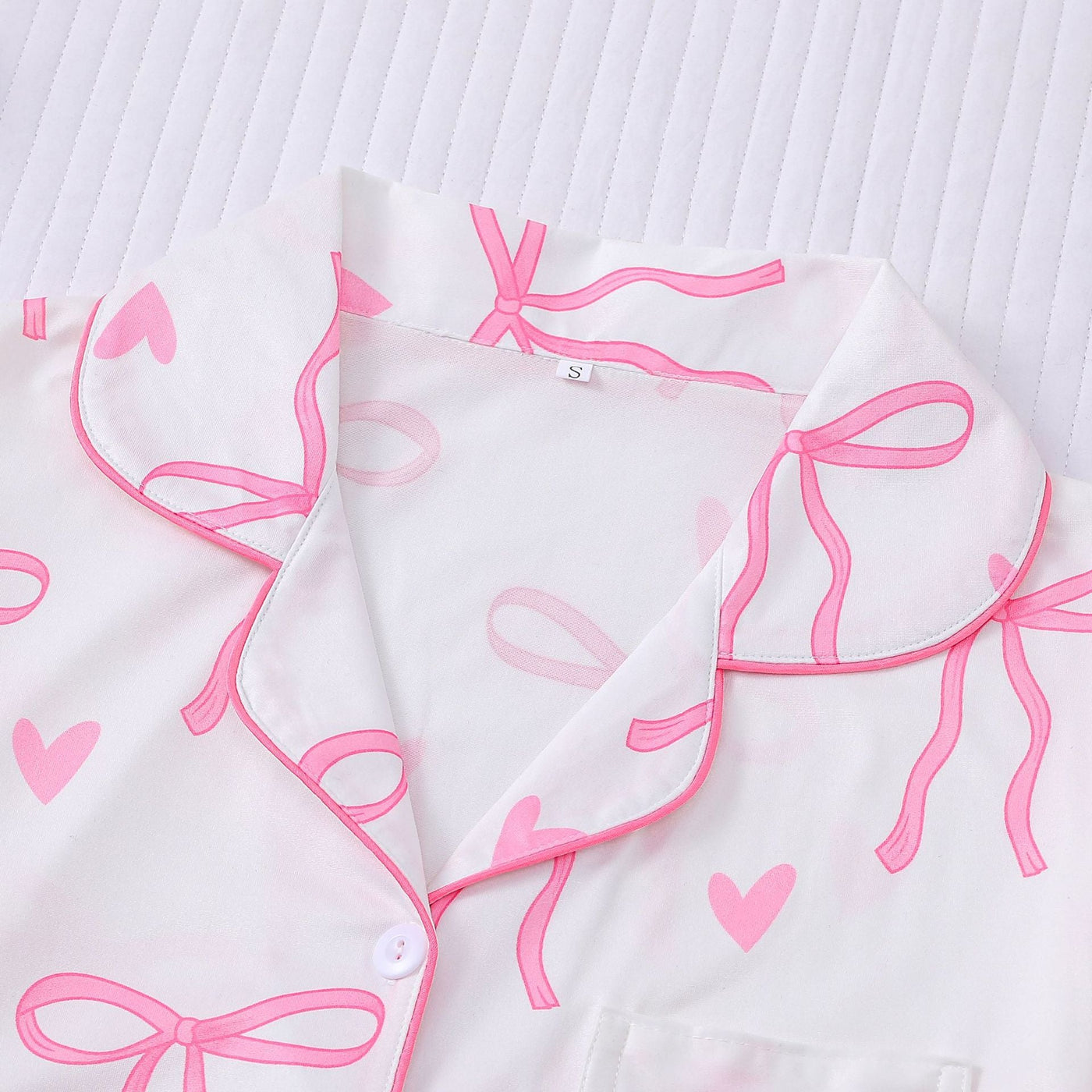 SHAKILA™ - Casual Crop Shirt and Short Pajama Set