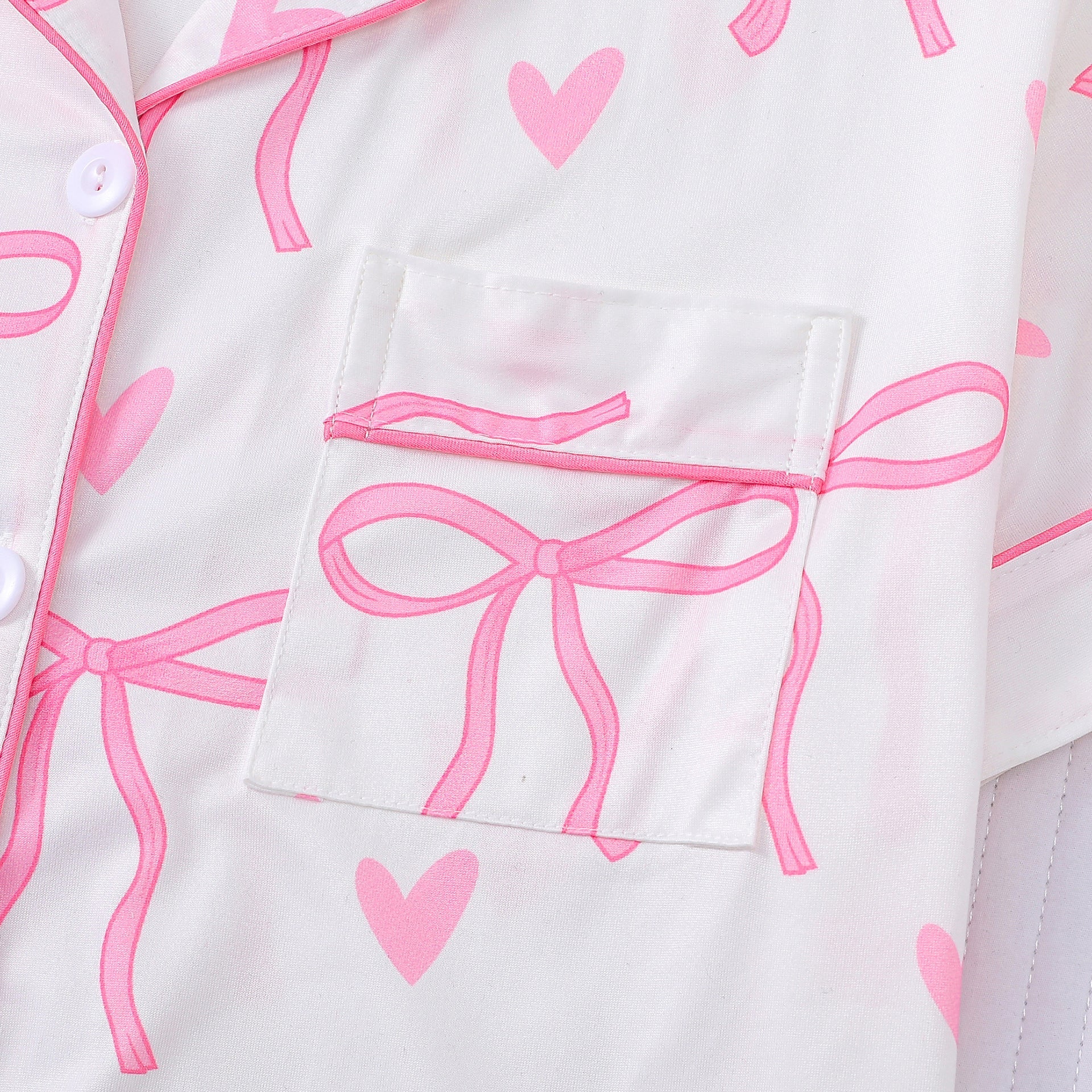 SHAKILA™ - Casual Crop Shirt and Short Pajama Set