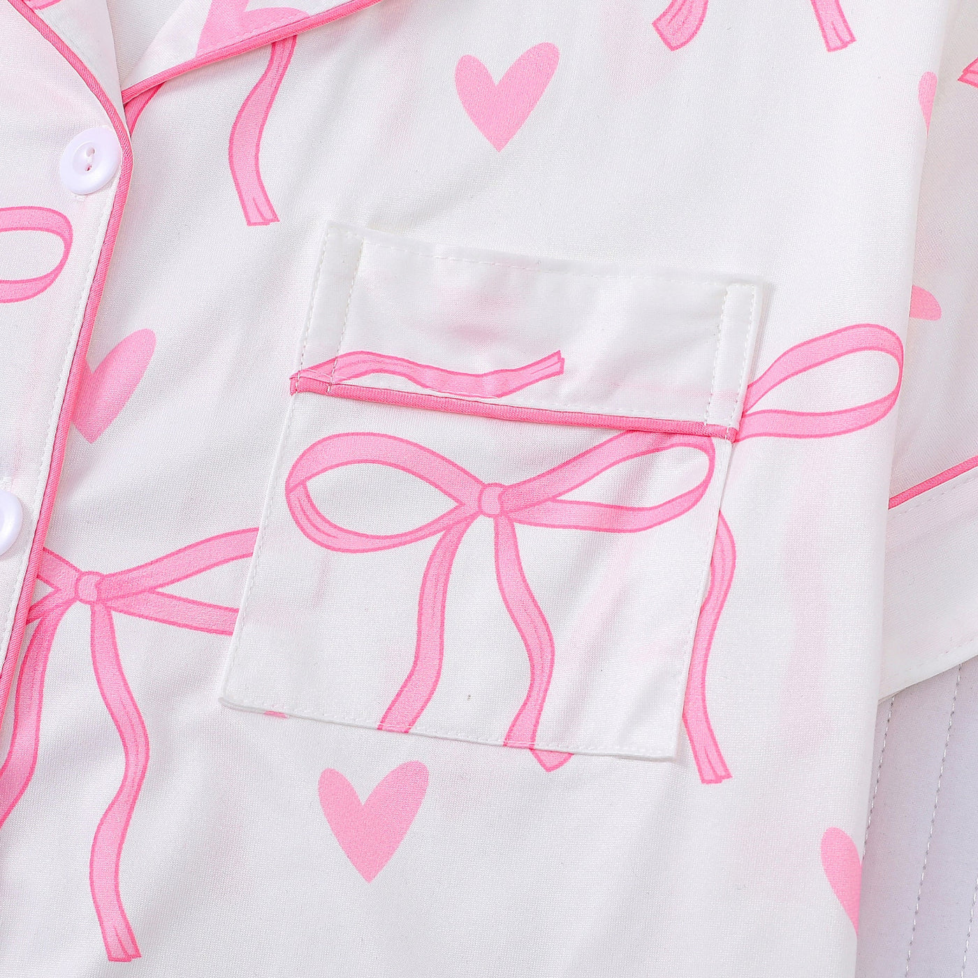 SHAKILA™ - Casual Crop Shirt and Short Pajama Set