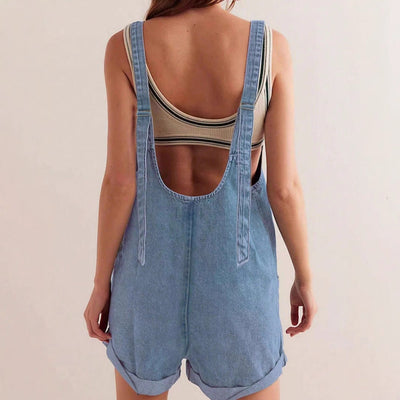 PETRA™ - Casual Overall Sleeveless Romper