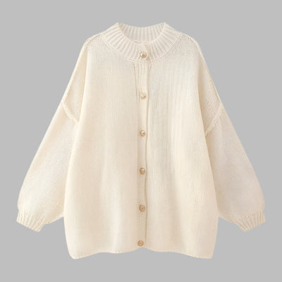 GANI™ – Classic Botton-Up Long Sleeve Cardigan