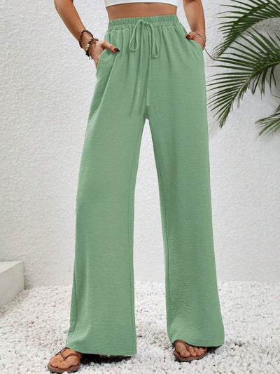 NIKU™ - Casual Wide Leg Drawstring Pants
