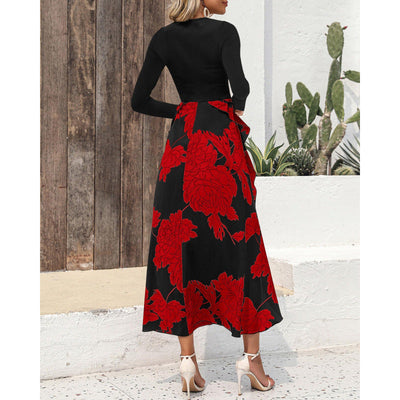 SADIE™ – Floral Charm Sleeveless Midi Dress