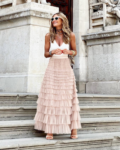 JOAN™ - Elegant Maxi Layered Cake Skirt