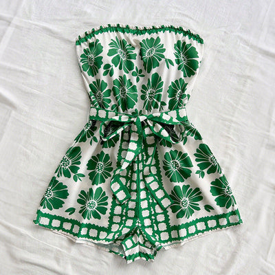 MAGNOLIA™ - Chic Summer Tube Top Short Jumpsuit