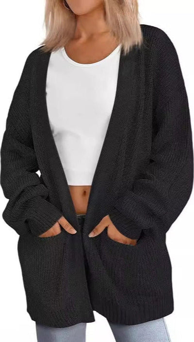 HANSEL™ - Lightweight Loose V-Neck Cardigan