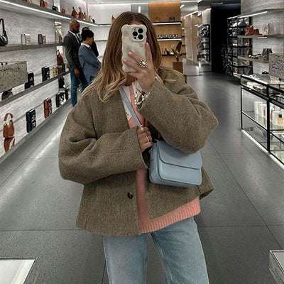 GILDA™ – Classy Long Sleeve Button Down Jacket