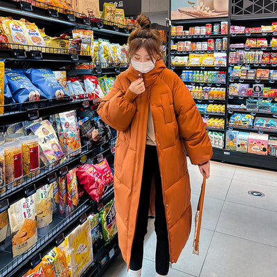 LEMI™ - Comfy Waterproof Hooded Long Puffer Jacket