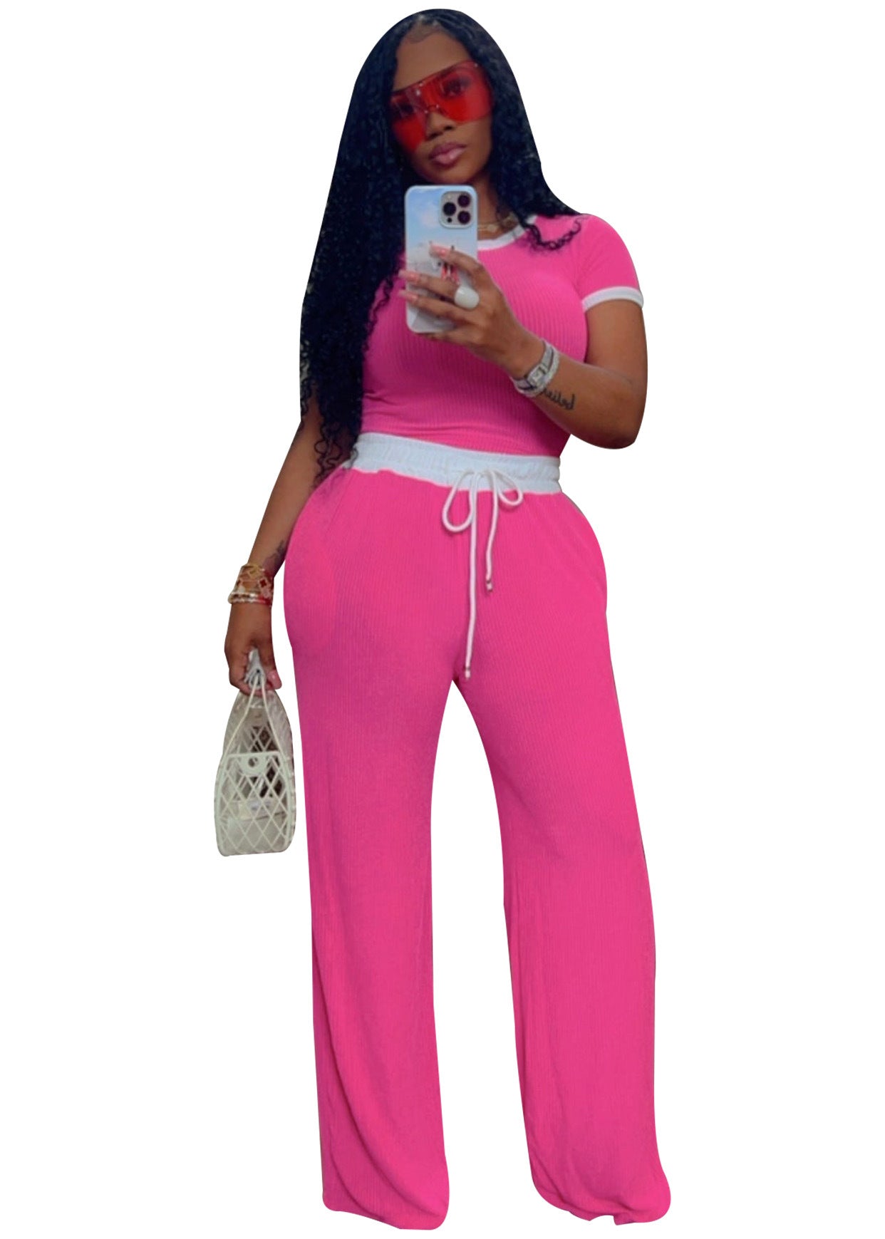 JELENA™ – Comfy Summer Tee and Pant Co-ord Set