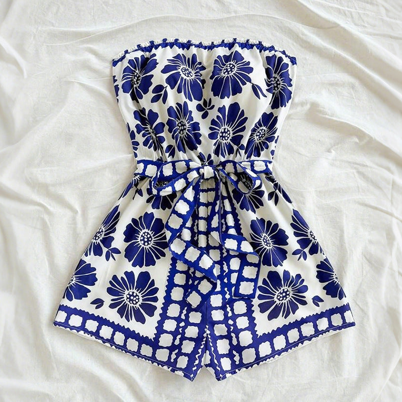 MAGNOLIA™ - Chic Summer Tube Top Short Jumpsuit