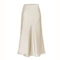 KEITH™ - Elegant High Waist Side Slit Midi Skirt