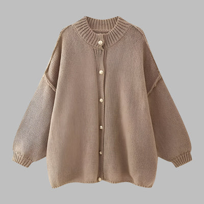 GANI™ – Classic Botton-Up Long Sleeve Cardigan