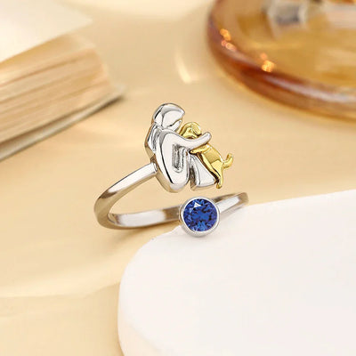 Veera | Dog Embrace Ring