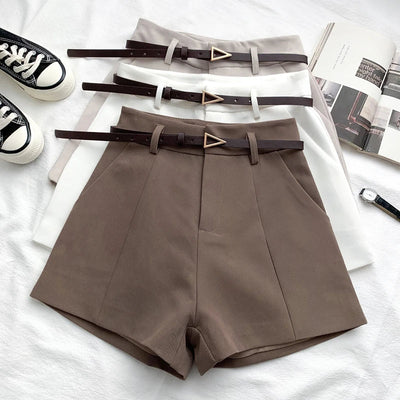 RACHELLE™ – Sleek High-Waist Shorts