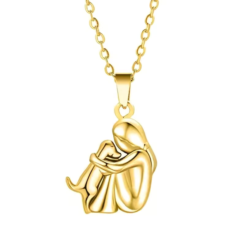 Odalys | Dog Embrace Necklace