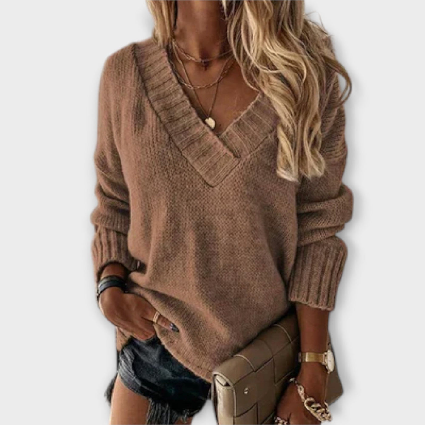 Cozy V-Neck Sweater