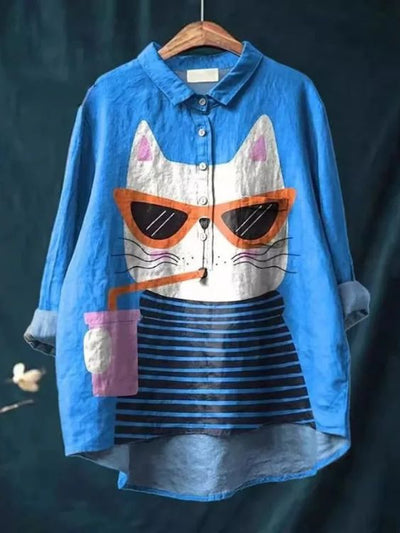 AMARI™ - Cat Art Shirt