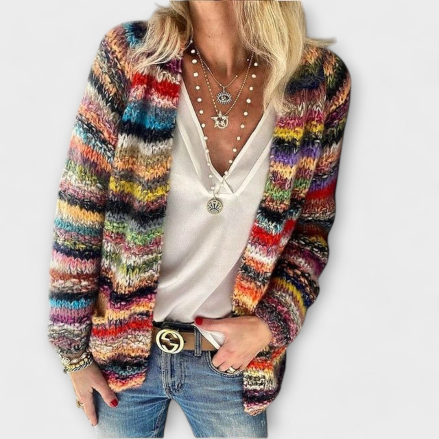 Vibrant and Cozy Sweater