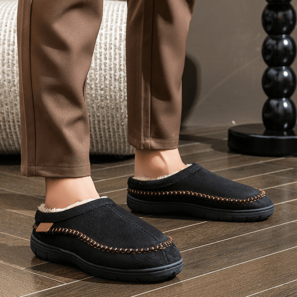 Kace | Casual Fleece Slippers