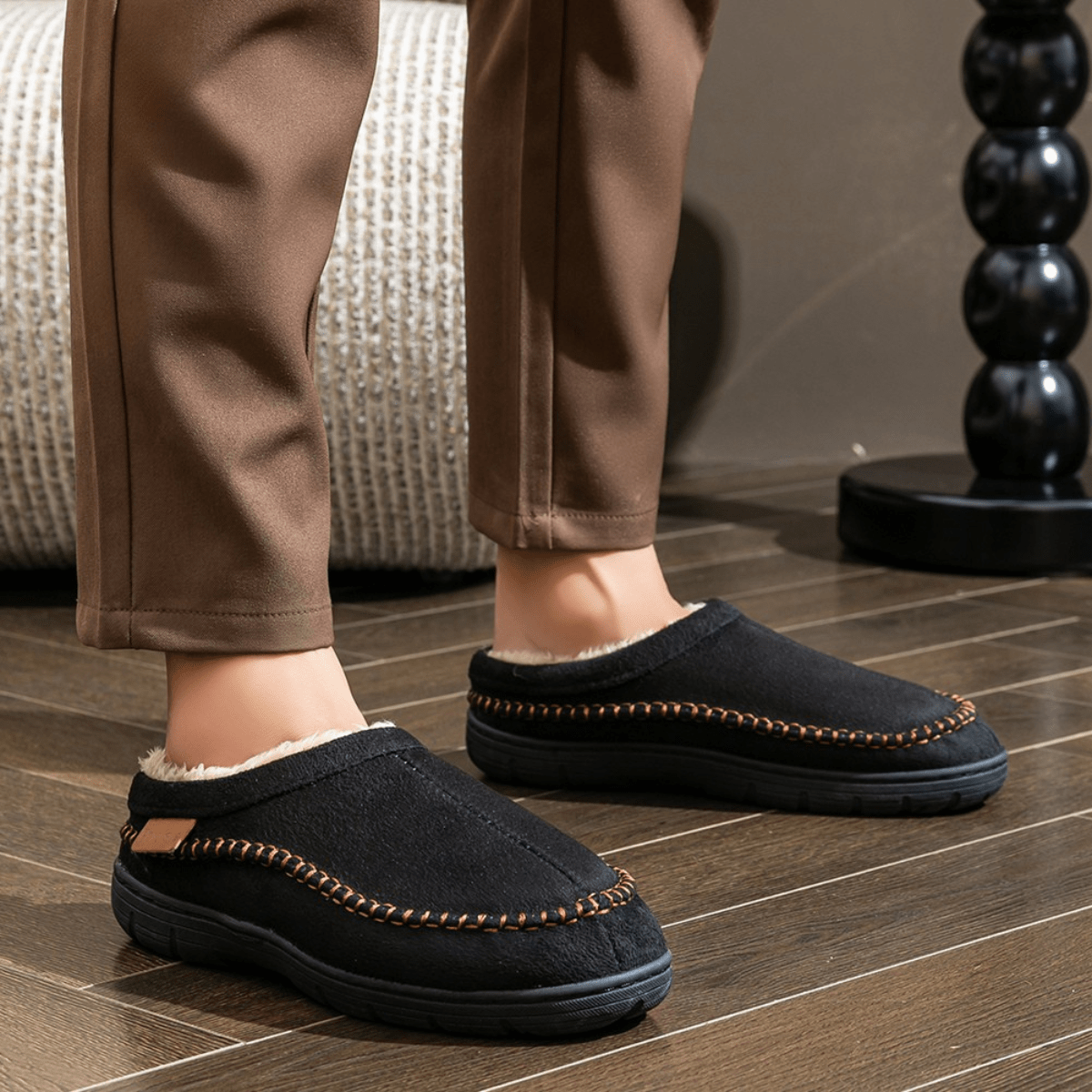 Kace | Casual Fleece Slippers